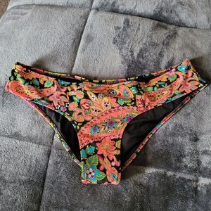 VS Swim cheeky ruched brazilian fit bikini bottom